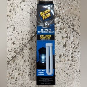Black Flag Bug Zapper Bulb 15 Watt Universal Replacement Bulb BB-15WHT